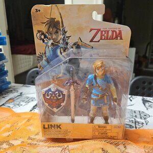 Legend of Zelda Breath of the Wild Link Master Sword Action Figure Jakks Pacific